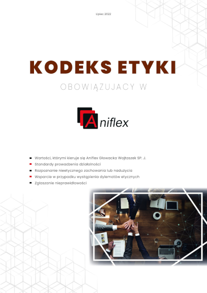 Kodeks Etyki Aniflex